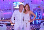 Lindsay Lohan und PlusCity-Chef Ernst Kirchmayr © Andreas Tischer