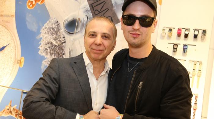 Autogrammstunde: Helmut Saller und Robin Schulz © ROBIN CONSULT/LEPSIFOTO